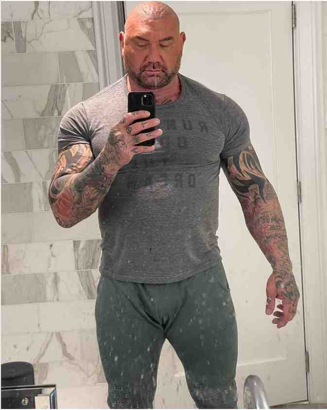 For Fu*k Sake, He's 54”: Fitness World Enraged After Knowing Dave Bautista  Was Fat-Shamed for Not Being Shredded in Guardians of the Galaxy Vol. 3 -  EssentiallySports