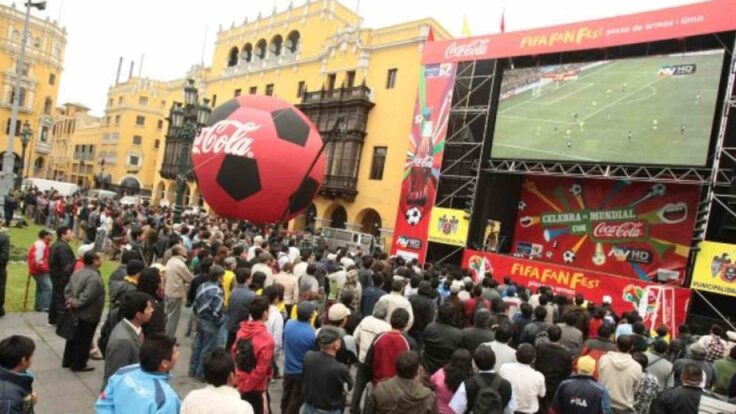 Perú vs Australia Pantalla Gigante Lima
