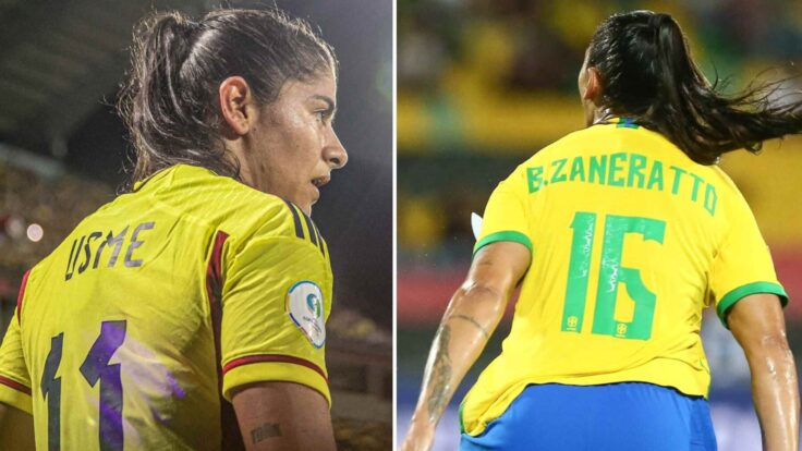 Boletas Colombia vs Brasil Femenino | Foto: Antena 2