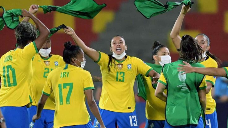Colombia vs Brasil Femenino | Foto: AFP