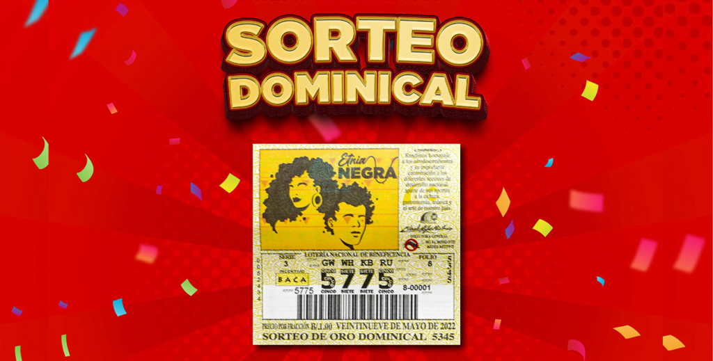 Sorteo Lotería Nacional de Panamá Oro Dominical 5351