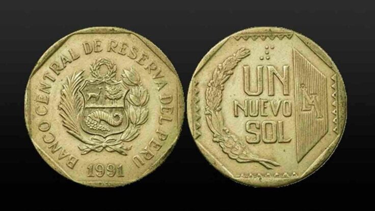 Moneda de 1 sol 1991