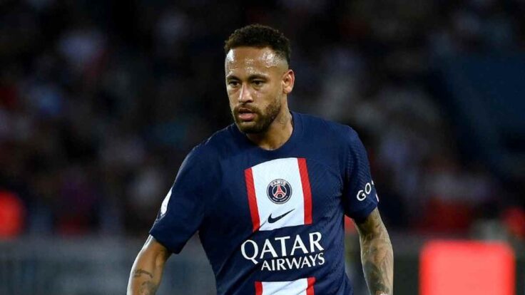 Neymar jugando para el PSG de la Ligue 1 | Fuente: AFP