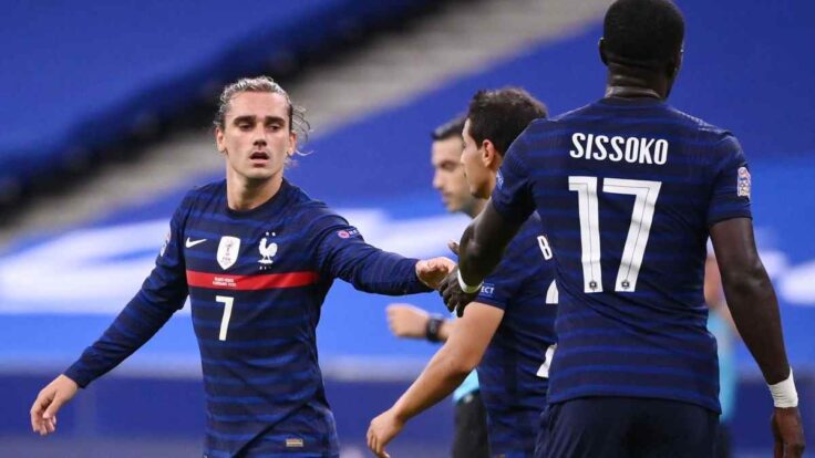 Alineación de la Selección de Francia ante Austria | Foto: