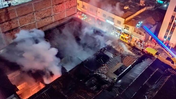 Video Incendio en Medellín HOY