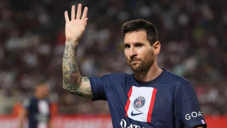 Messi en el PSG de Francia | Foto: AFP