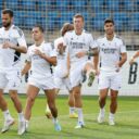Real Madrid entrenando antes de enfrentarse al Elche | Foto: Twitter del Real Madrid