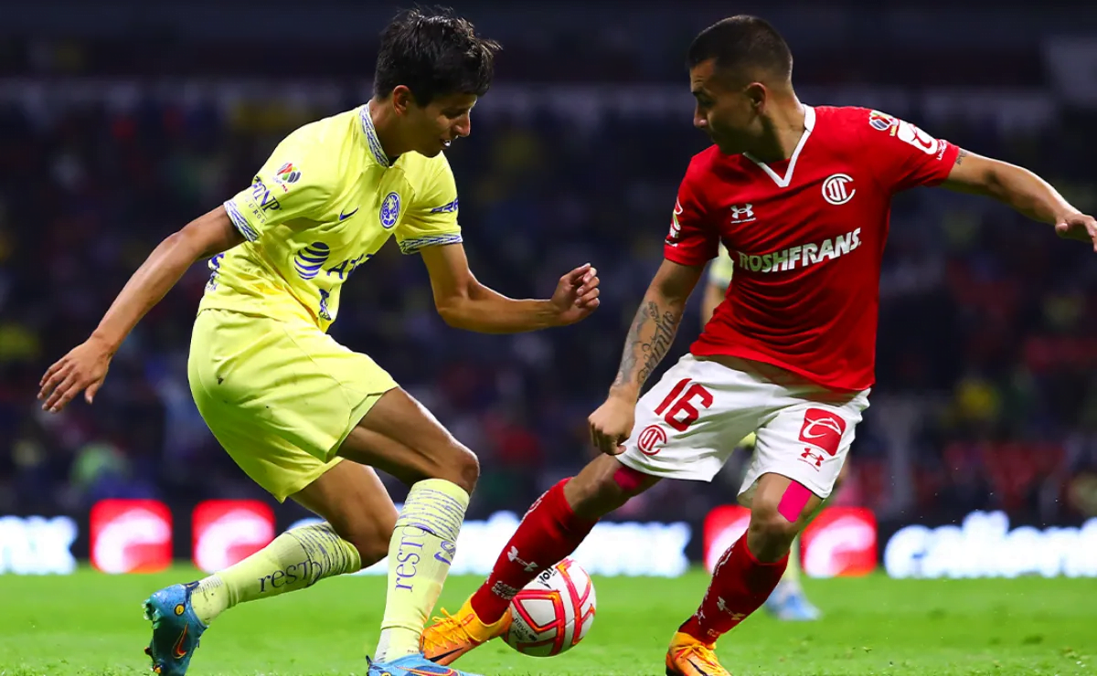 Tarjeta Roja América Vs Toluca EN VIVO Partido Liga MX - Infozport