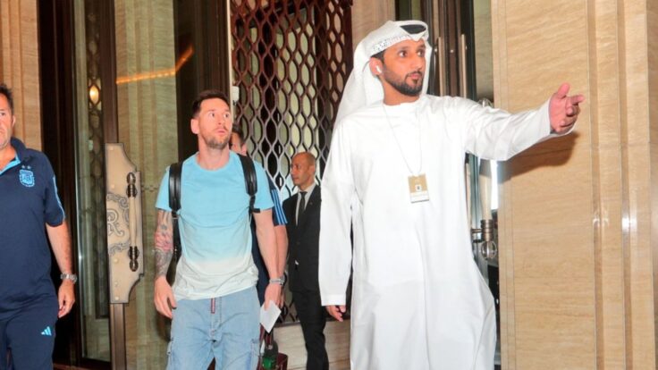 Lionel Messi en Qatar
