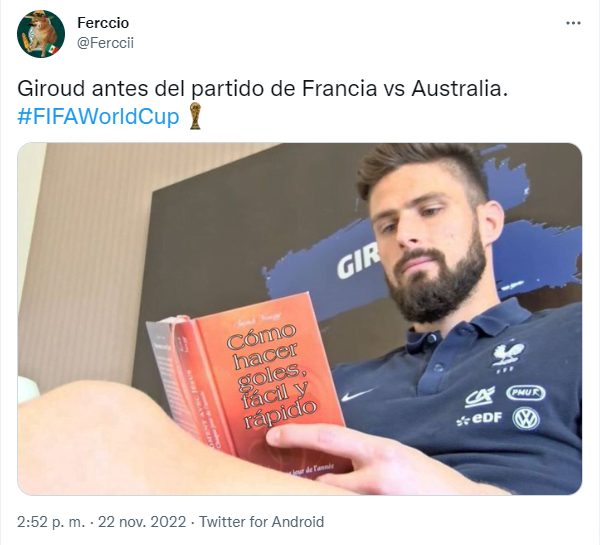 MEMES Francia vs Australia: Mira los divertidos momentos del partido del Mundial Qatar
