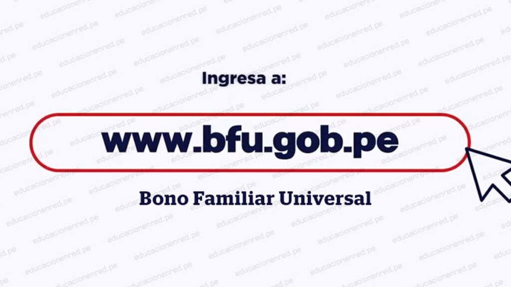 BFU Gob pe 2023 LINK Consulta con DNI