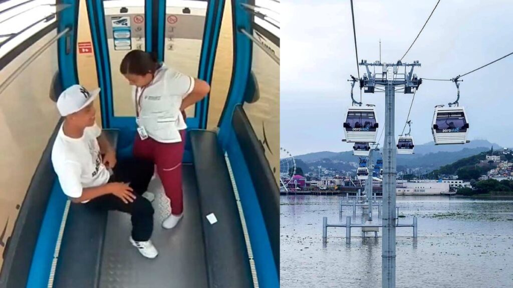 Video de pareja en Teleférico de Guayaquil