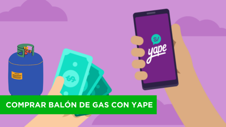 Comprar balón de gas con Yape