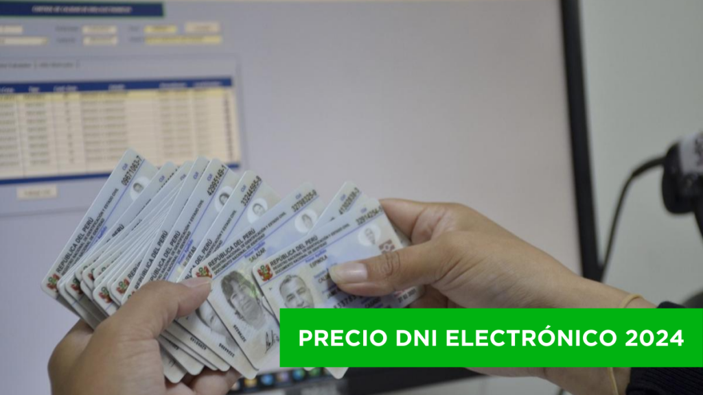 Precio DNI Electrónico