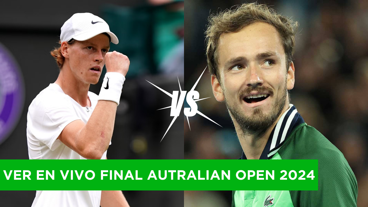 Ver en vivo Final Australian Open 2024 Horario, fecha y canal